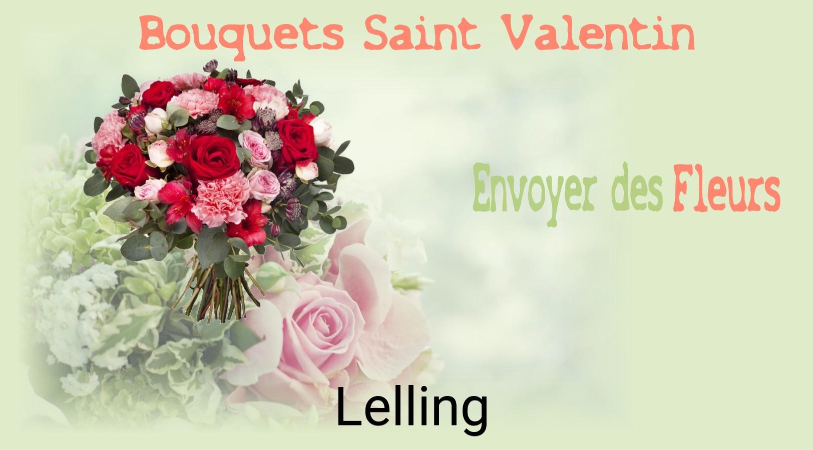 Roses de Saint-Valentin livrées à Lelling
